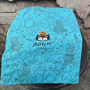 Jellycat Teal Animal Print Bag A653